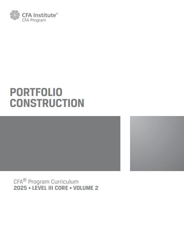 CFA 2025 Program Curriculum Level 3 Box Set