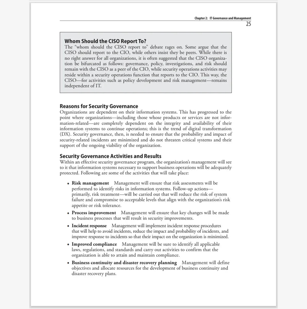 CISA All-in-One Exam Guide, 4th Edition