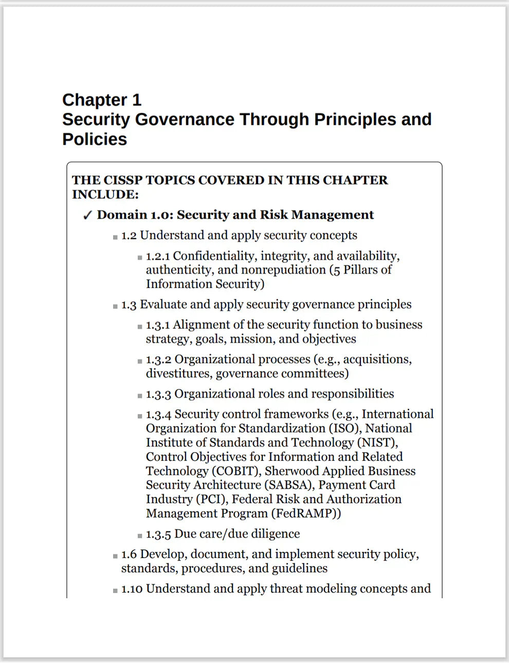 ISC2 CISSP Offical Study Guide, 10th Edition