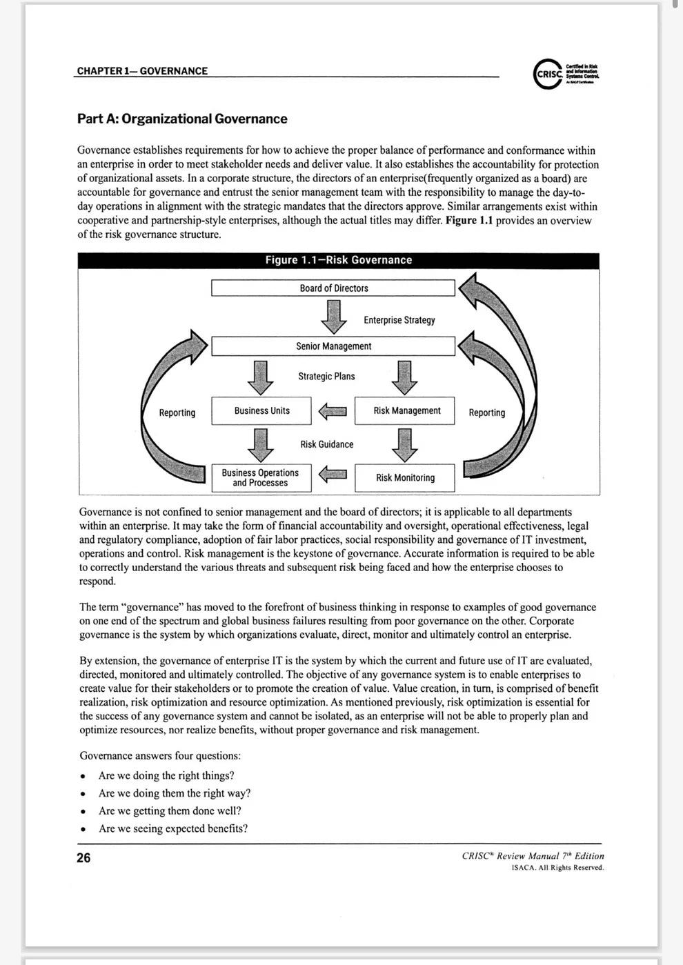CRISC Review Manual, 7th Edition