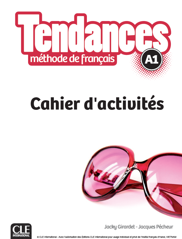 Tendances Méthode de Français A1 – Cahier d’activités