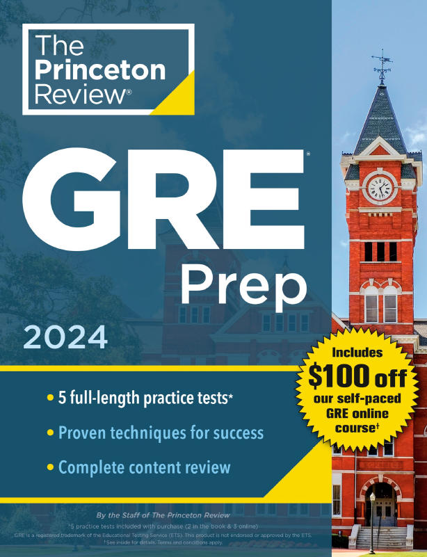 GRE Prep 2024 – The Princeton Review