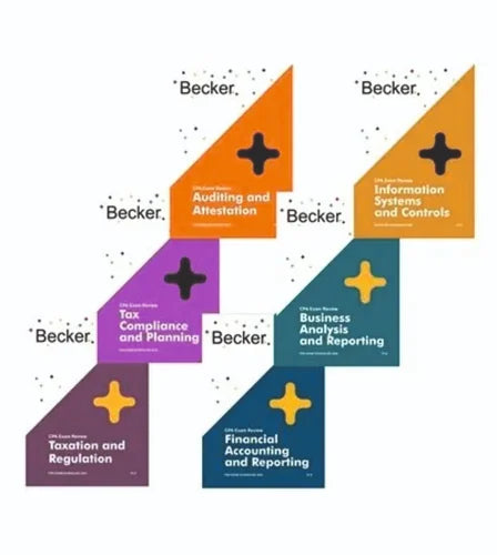 CPA Becker 2024 Full Set Books