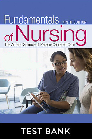 Test Bank Fundamentals of Nursing 9th Edition Taylor Lynn Bartlett