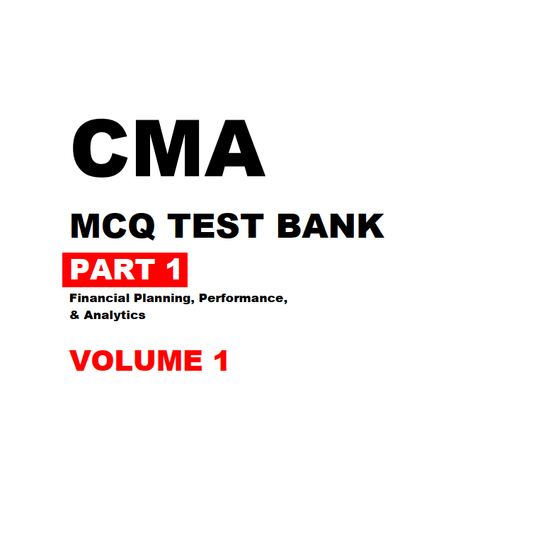 CMA Gleim Part 1 2025 Questions and Answers