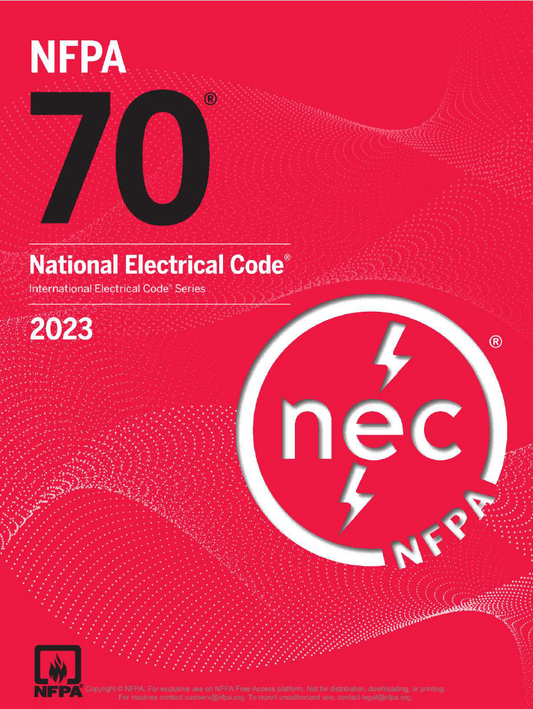 National Electrical Code 2023 (NFPA)