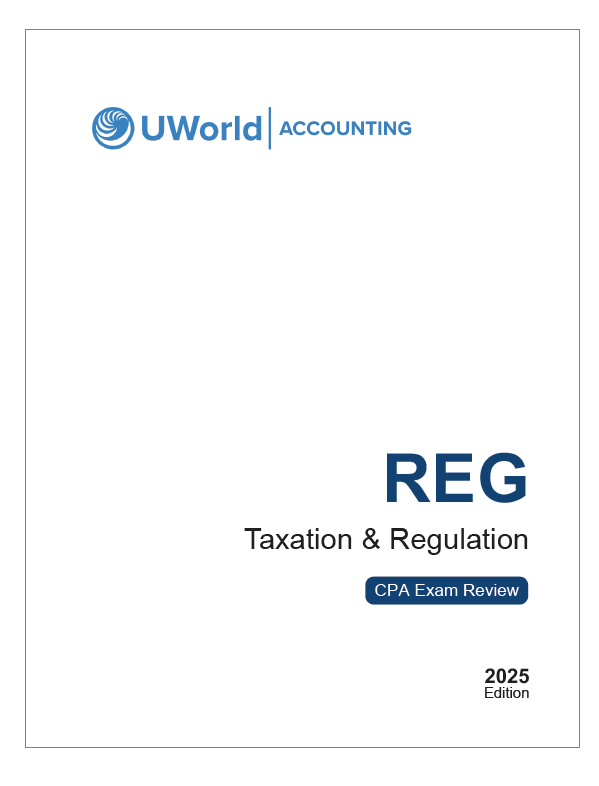 CPA 2025 UWorld Study Guide Full Set