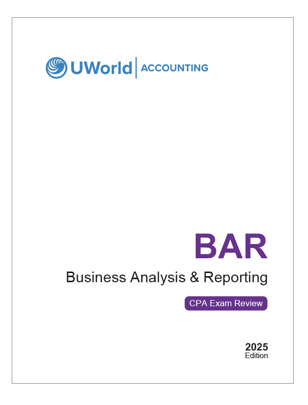CPA 2025 UWorld Study Guide Full Set