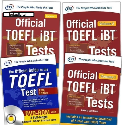TOEFL iBT Official Complete Study Bundle (Guides, Tests, Audio & Software)