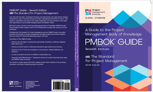 A Guide to the Project Management Body of Knowledge PMBOK Project Management Institute - Seventh edition